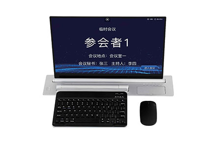 LCD Monitor Lift with Magnetic suction keyboard